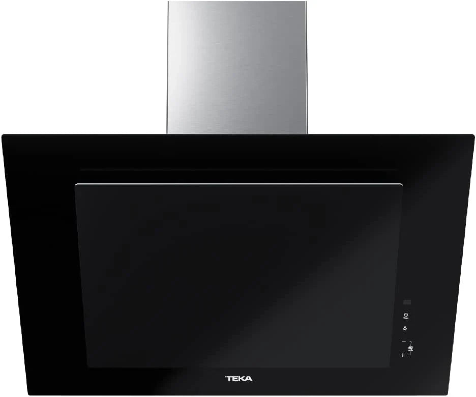 TEKA Okap Kominowy 70 cm, Podwójny Silnik EcoPower, Pochłanianie Obwodowe, 3+1 Prędkości Fresh Air Pochłanianie 98m3 Hałas 61dB 2 LED DVT 78660 TBS