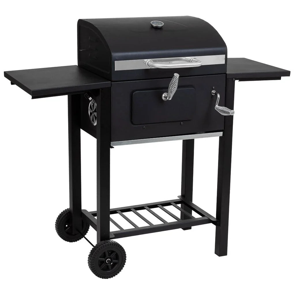 Wózek metalowy czarny Barbacoa