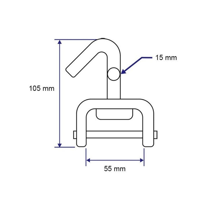 Hak obrotowy 5000kg