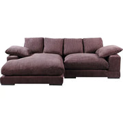 Sofa z odwracalnym szezlongiem o szerokości 106 cali