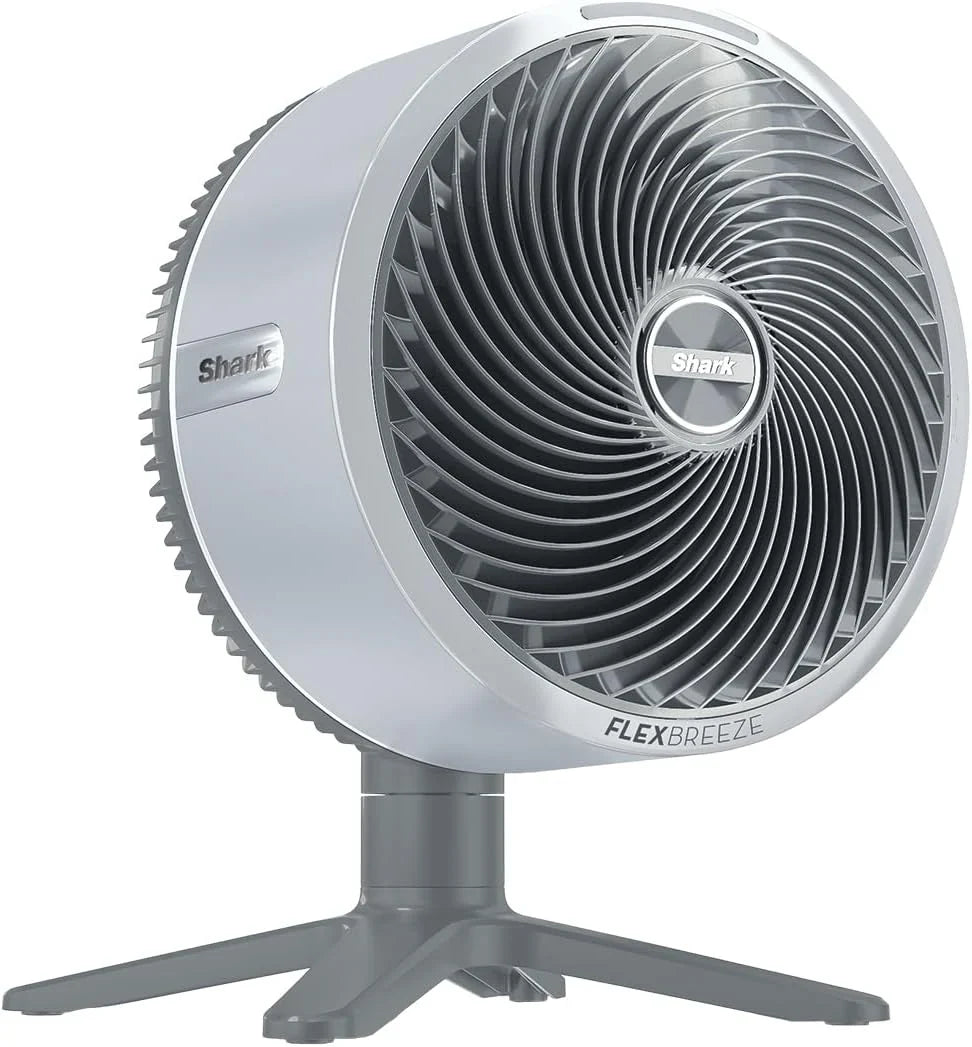 Shark FlexBreeze TableMate Akumulatorowy wentylator wewnętrzno-zewnętrzny, do 24 godz. pracy, wydajne chłodzenie, zasięg 20 m, cichy, 5 prędkości, oscylacja, zdalne sterowanie, zimna mgiełka, FA150EU