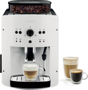 Krups Arabica Picto Ea8105 Ekspres do Kawy, Biały/Czarny, 1450 WW 230 VV