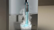 Siemens EQ300 TF301E19 automatyczny ekspres do kawy, spieniacz do mleka, ceramiczny mechanizm mielący, funkcja OneTouch, 1300 W, kolor czarny