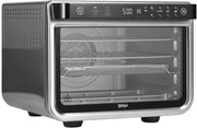 Ninja Foodi 10 w 1, piekarnik wielofunkcyjny, przenośny mini piekarnik na blat, frytkownica beztłuszczowa, pieczenie, grill, ciasta i więcej,10 funkcji gotowania, srebrno/czarny, DT200EU