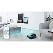 TCL Sweeva 6500 Black Robot Vacuum Cleaner, 2700 Pa, 4 Operating Modes