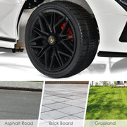Lamborghini Licencjonowane Elektryczne z Zawieszeniem i Bluetooth
