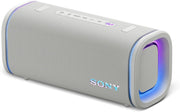 Sony ULT Field 5, potężny przenośny głośnik Bluetooth, bateria 25 godzin, 2 tryby dźwięku ULT Power Sound, wodoodporny i pyłoszczelny, światła 360 stopni, odpinany pasek na ramię, kompaktowy, czarny