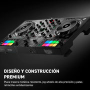 Hercules DJControl Inpulse 500 2-kanałowy kontroler DJ USB dla Serato DJ Lite i DJUCED