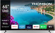 THOMSON 24 TV (60 cm) LED HD 12V Camping Smart Android TV, Google Assistant, Wi-Fi, Dolby Digital, Bluetooth, Trippel-Tuner (Kabel/Satellit/Antenn), HDMI, CI+, A+ Panel - 24HA2S13C(65 Tum/65" UHD/black)