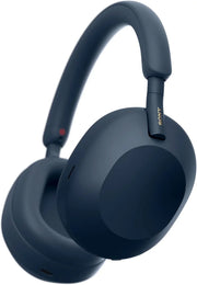 Sony WH-1000XM5 ANC Bezprzewodowe słuchawki nauszne z redukcją hałasu, Bluetooth, krystalicznie czystą jakością rozmów, Hi-Res, do 30 godzin pracy na baterii, szybkie ładowanie, Alexa i Asystent Google, iOS i Android - Czarne