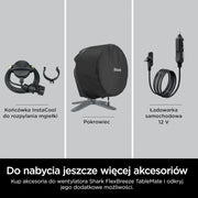 Shark FlexBreeze TableMate Akumulatorowy wentylator wewnętrzno-zewnętrzny, do 24 godz. pracy, wydajne chłodzenie, zasięg 20 m, cichy, 5 prędkości, oscylacja, zdalne sterowanie, zimna mgiełka, FA150EU