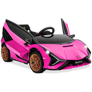 Lamborghini Licencjonowane Elektryczne z Zawieszeniem i Bluetooth