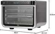 Ninja Foodi 10 w 1, piekarnik wielofunkcyjny, przenośny mini piekarnik na blat, frytkownica beztłuszczowa, pieczenie, grill, ciasta i więcej,10 funkcji gotowania, srebrno/czarny, DT200EU