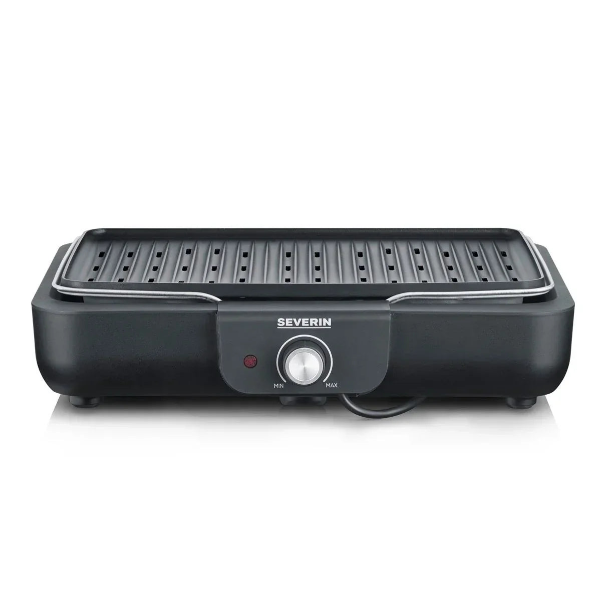 Grill stołowy z płytą grillową Severin PG 8556 - 2300 W czarny