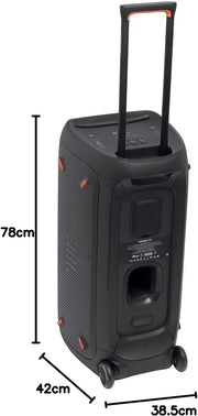 Jbl Partybox 110 JBLPARTYBOX110EU Głośnik Bluetooth, Czarny, ‎24 x 69 x 2,5 cm