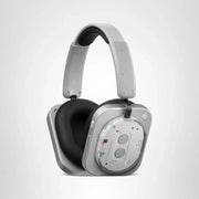Słuchawki bezprzewodowe nauszne Nothing Headphone (1) z aktywną redukcją szumów, do 80 godzin pracy na baterii, Hi-Res, Space Audio, wodoodporne – białe