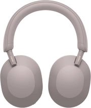Sony WH-1000XM5 ANC Bezprzewodowe słuchawki nauszne z redukcją hałasu, Bluetooth, krystalicznie czystą jakością rozmów, Hi-Res, do 30 godzin pracy na baterii, szybkie ładowanie, Alexa i Asystent Google, iOS i Android - Czarne