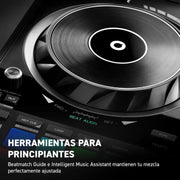 Hercules DJControl Inpulse 500 2-kanałowy kontroler DJ USB dla Serato DJ Lite i DJUCED