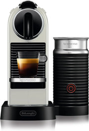 DeLonghi Nespresso Citiz EN267.WAE Ekspres do kawy na kapsułki, specjalny system ekstrakcji, 1710 W, 1 L, tworzywo sztuczne, biały
