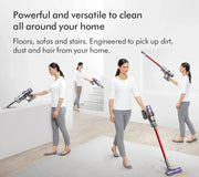 2026 Dyson V11 Extra Bezprzewodowy Odkurzacz Pionowy – Do 60 minut pracy – Wykończenie niklowo-czerwone