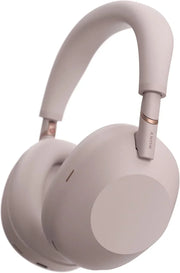 Słuchawki bezprzewodowe Bluetooth Sony WH-1000XM6 Luxury z redukcją szumów, dźwiękiem wysokiej rozdzielczości, wygodną, składaną konstrukcją, trwałym etui, 30 godzinami pracy baterii, iOS i Android, kolor czarny