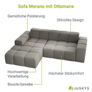 2026 Sofa narożny Merano – nowoczesna elegancja i wyjątkowy komfort