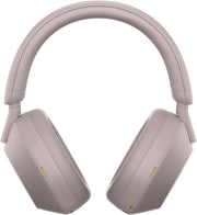 Sony WH-1000XM5 ANC Bezprzewodowe słuchawki nauszne z redukcją hałasu, Bluetooth, krystalicznie czystą jakością rozmów, Hi-Res, do 30 godzin pracy na baterii, szybkie ładowanie, Alexa i Asystent Google, iOS i Android - Czarne