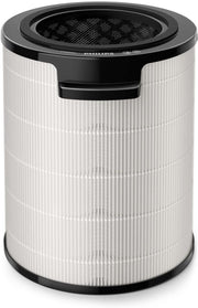 Philips Air Performer 3w1 — wentylator, oczyszczacz powietrza i grzejnik, filtr NanoProtect HEPA, usuwa alergeny, wirusy, bakterie, zapachy i 99,97% pyłków z powietrza, cichy, kolor szary (AMF870/15)