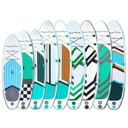 2025 Aqua Plus Deska SUP Pompowana – Grubość 15 cm, dla Wszystkich Poziomów Zaawansowania, Deska Paddleboard, ISUP z Pompką i Torbą Podróżną, Młodzież/Dorośli