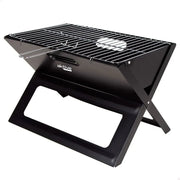 Przenośny i składany grill węglowy Aktive, 45x29x30cm, stalowy, z uchwytem do przenoszenia