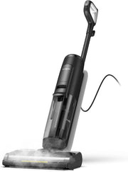 Tineco Floor ONE S7 Steam bezprzewodowa myjka parowa, mop parowy do zabrudzeń na twardych podłogach z cyfrowym wyświetlaczem, samoczyszczenie, czyszczenie krawędzi, napęd do przodu, bezpieczny dla