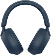 Sony WH-1000XM5 ANC Bezprzewodowe słuchawki nauszne z redukcją hałasu, Bluetooth, krystalicznie czystą jakością rozmów, Hi-Res, do 30 godzin pracy na baterii, szybkie ładowanie, Alexa i Asystent Google, iOS i Android - Czarne