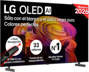 LG OLED65C54LA - Telewizor 65", OLED EVO 4K, Smart TV AI C5, WebOS 25, Super Upscaling, Dolby Vision i Dolby Atmos, AMD FreeSync, Alexa/Asystent Google, Czarny