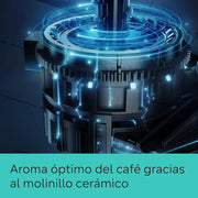 Siemens – Ekspres automatyczny EQ6 plus s500, aromaDouble Shot, autoMilk Clean, ceramDrive, Display CoffeeSelect, Czarny/Inox, TE655203RW