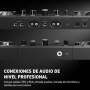 Hercules DJControl Inpulse 500 2-kanałowy kontroler DJ USB dla Serato DJ Lite i DJUCED