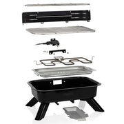 Grill hybrydowy Barbacoa 2000 W Princess, czarny