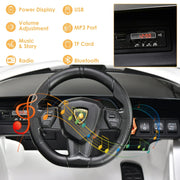 Lamborghini Licencjonowane Elektryczne z Zawieszeniem i Bluetooth