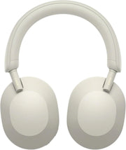 Sony WH-1000XM5 ANC Bezprzewodowe słuchawki nauszne z redukcją hałasu, Bluetooth, krystalicznie czystą jakością rozmów, Hi-Res, do 30 godzin pracy na baterii, szybkie ładowanie, Alexa i Asystent Google, iOS i Android - Czarne