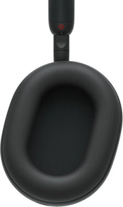 Sony WH-1000XM5 ANC Bezprzewodowe słuchawki nauszne z redukcją hałasu, Bluetooth, krystalicznie czystą jakością rozmów, Hi-Res, do 30 godzin pracy na baterii, szybkie ładowanie, Alexa i Asystent Google, iOS i Android - Czarne