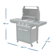 Grill gazowy Campingaz 3 Series Premium S