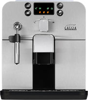 Gaggia RI9305/11 Brera – w pełni automatyczny ekspres do kawy, do espresso i cappuccino, ziaren kawy lub mielonej, 1400 W, srebrny/czarny, 100% Made in Italy