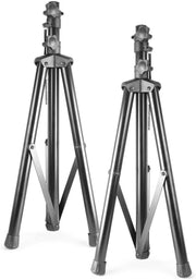Vonyx VPS152A Aktywny zestaw głośnikowy (2 szt.) 1000 W, przenośny, aktywny/pasywny, Bluetooth, 15 cali, mikrofon przewodowy, pilot, statywy, odtwarzacz MP3 z USB/SD, diody LED