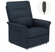 FLEXISPOT Elektryczny Fotel Relaksacyjny z Regulowanym Oparciem, Odchylany od 105° do 155°, Fotel Rozkładany, Ergonomiczna Sofa Relaksacyjna do Sypialni, Salonu i Kina Domowego (Ciemnoszary)