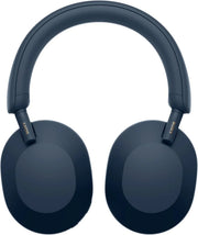 Sony WH-1000XM5 ANC Bezprzewodowe słuchawki nauszne z redukcją hałasu, Bluetooth, krystalicznie czystą jakością rozmów, Hi-Res, do 30 godzin pracy na baterii, szybkie ładowanie, Alexa i Asystent Google, iOS i Android - Czarne