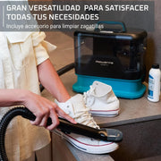 Rowenta Clean It, Odkurzacz do tapicerki, Szybkie i łatwe czyszczenie, Nadaje się do sprzątania po zwierzętach, Dywany, Wnętrza samochodów, 750W, 6 akcesoriów, IN5020F0