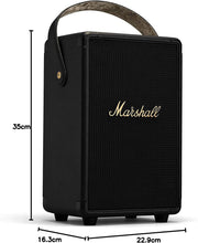 Marshall Tufton 1005924 Głośnik Bluetooth, Czarny, 20 godz., 4.9 kg