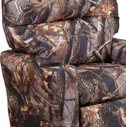 Flash Furniture Contemporary Kids Recliner with Cup Holder, Wood, Beige Vinyl, 26" x 21" x 21"
