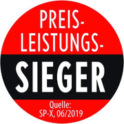 Eufab C 35 154 Bagażnik Rowerowy, Czarny, 3 Rowery