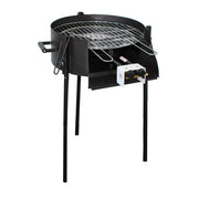 Grill Trzyfunkcyjny Gazowy Barbacoa Algo Más 50 cm z 2 Palnikami