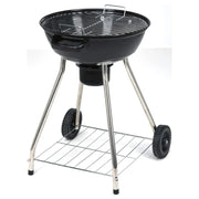 Grill węglowy na kółkach czarny 45 cm Progarden